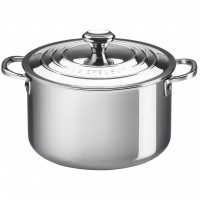 Кастрюля глубокая 24 см, Le Creuset, 96600624000000, Сталь