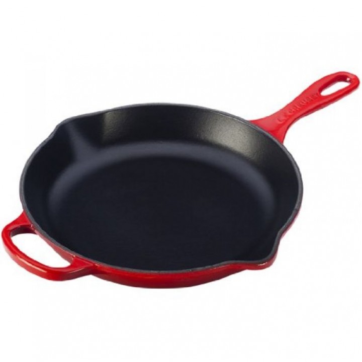 Сковорода с чугунной ручкой 23 см Вишня, Le Creuset, 20182230600422, Чугун