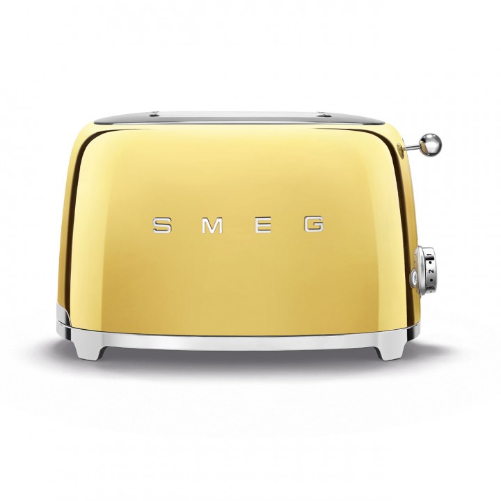 Тостер Smeg TSF01GOEU Стиль 50-х г.г. золото