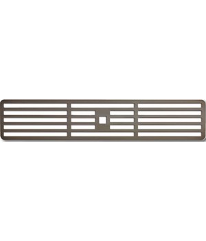 Декоративная решётка для варочных панелей Kuppersbusch ZUB 99090 Black Chrome