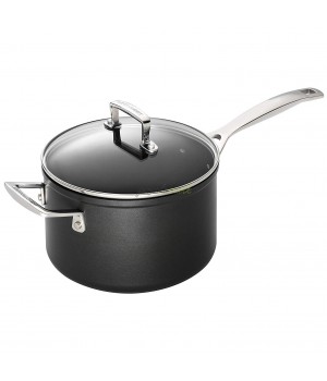 Ковш 18 см со стеклянной крышкой и дополнительной ручкой, Le Creuset, 96200918000000, Кованый алюминий