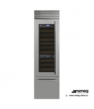 Smeg WF366LDX - винный холодильник отдельностоящий.