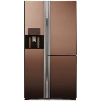 Холодильник Hitachi R-M 702 GPU2X MBW коричневый зеркальный