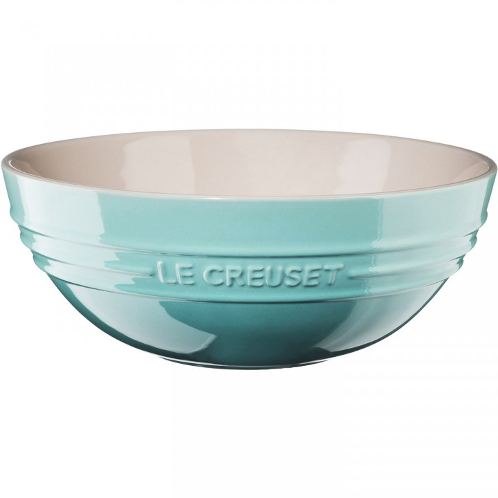 Миска многофункциональная 25 см Освежающая мята, Le Creuset, 91013925496000, Керамика