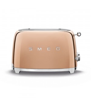 Тостер Smeg TSF01RGEU Стиль 50-х г. красное золото