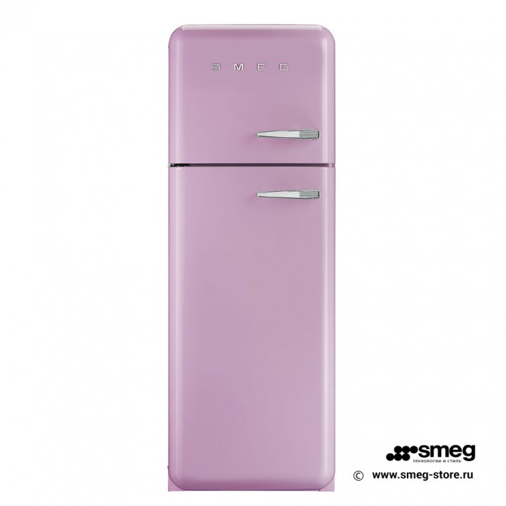 Smeg FAB30LRO1 - отдельностоящий двухдверный холодильник.