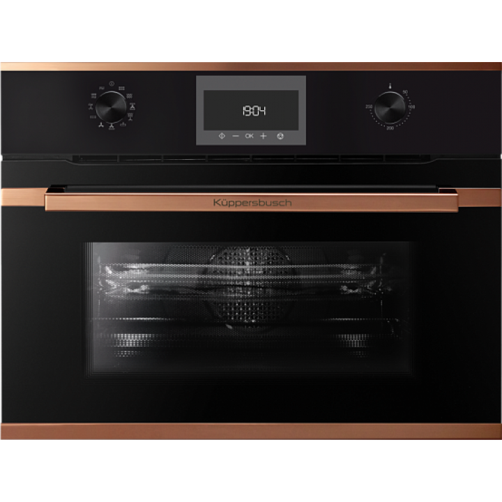 Компактный духовой шкаф с СВЧ Kuppersbusch CBM 6330.0 S7 Copper