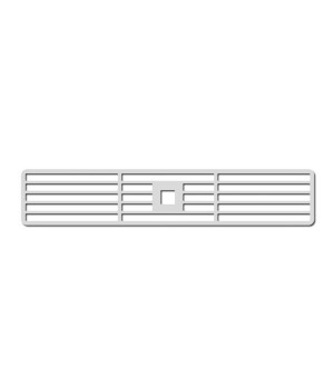 Декоративная решетка для варочной панели Kuppersbusch DK 8593 Silver Chrome