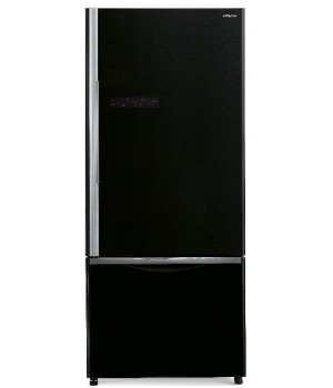 Холодильник Hitachi R-B 572 PU7 GBK черное стекло